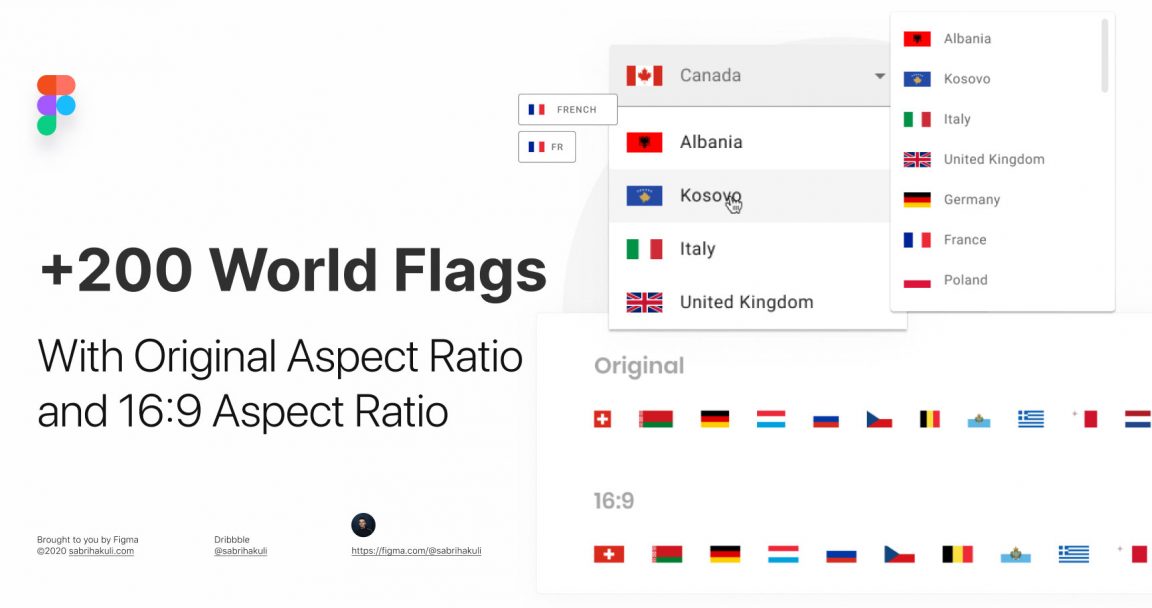 Flags Figma Free 200 Free Figma World Flags - Free Figma Template s