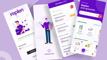 Free Groceries App Design Figma Template