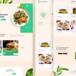 Free Restaurant Website Landing Page Figma Template