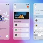 Free Ride Sharing Mobile App Template Figma file