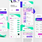 Free Tradix Trading App Figma UI Kit