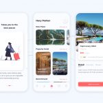 Travel Booking Mobile App Figma Template