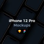 iPhone 12 Pro Mockups for Sketch + Figma