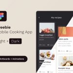 Cooking App Template for Figma