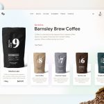 Free Coffee Lover Landing Page for Figma