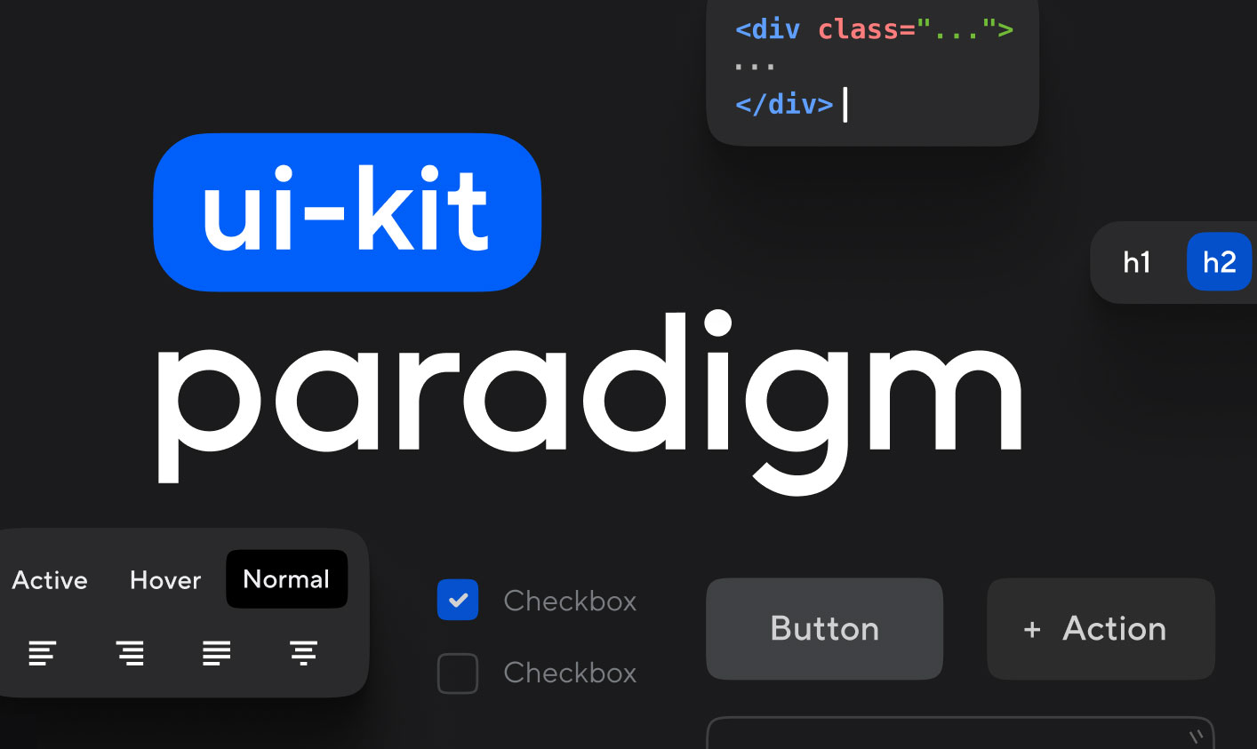Free Figma Basic Web UI kit - Free Figma Template