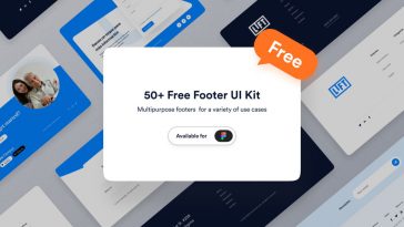50 Free Footers Templates for Figma