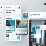 Figma AR Travel App Template