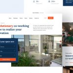 Figma Coworking Space Website Template