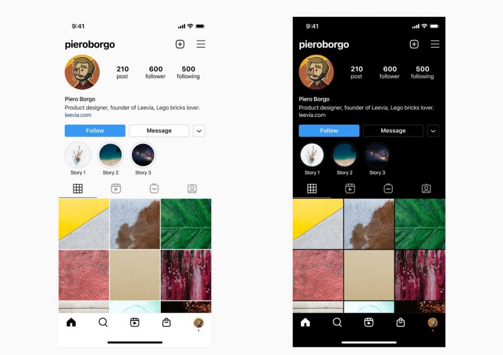 New Instagram iOS Figma Template 2021