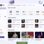 News Feed Web App Dashboard Figma Template