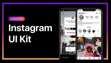 Free Figma Instagram UI kit