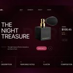 Free Perfume Shop Figma Website Concept Template