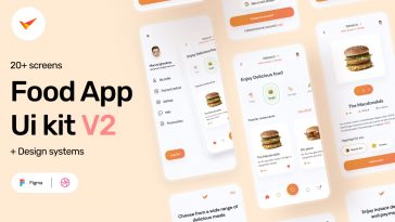 Free Figma Food App Ui Kit v2