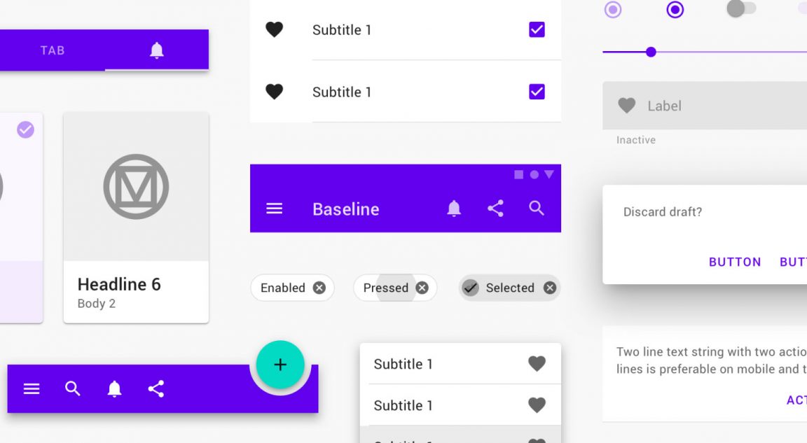 Base Figma Material UI Kit For Free - Free Figma Template