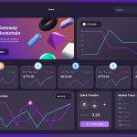 Cryptocurrency Market Statistics Dashboard Figma