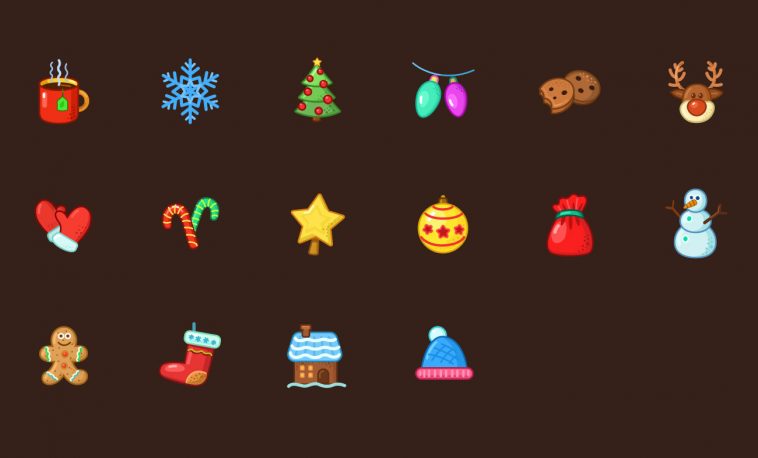 Free Figma Christmas Icons Pack Icons