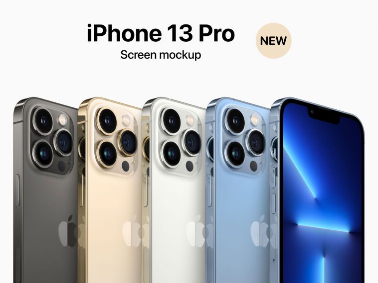 Free iPhone 13 Pro Figma Mockup