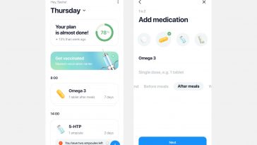 Medications Tracking Figma App Template