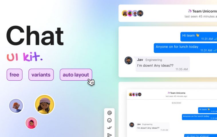 Chat-UI-kit-for-Figma
