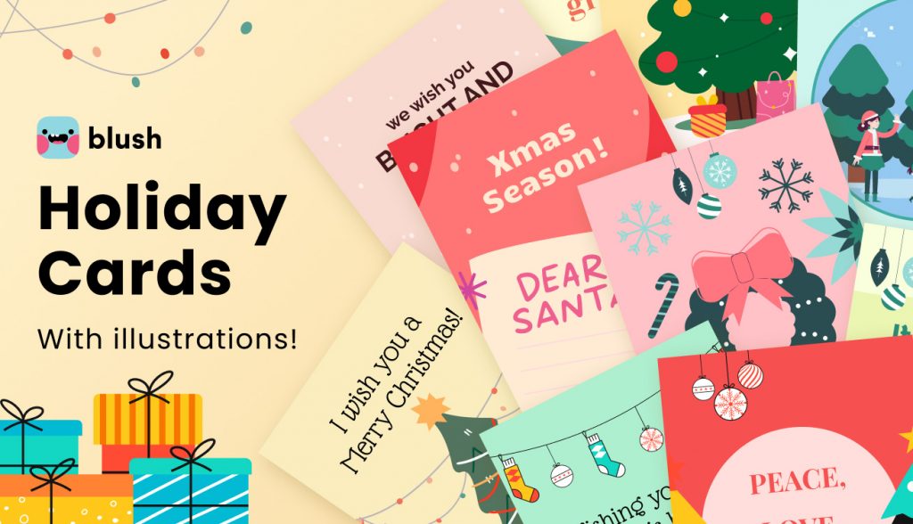 Figma Holidays Cards Illustrations