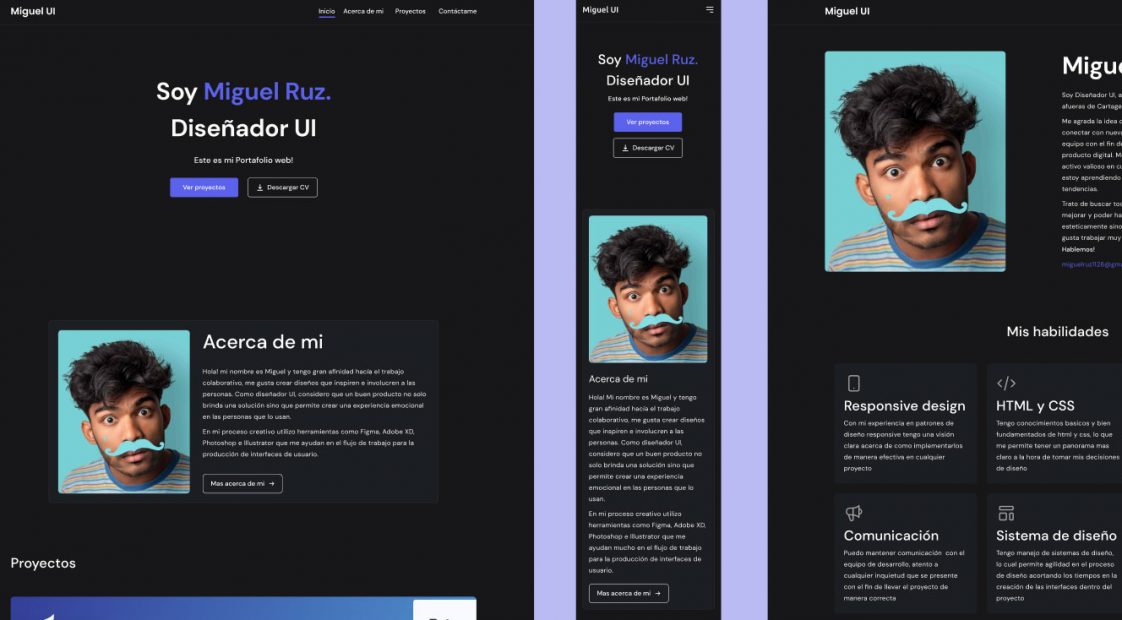 Free Figma Responsive Portfolio Template - Free Figma Template