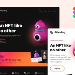 NFT Responsive Website Figma Landing Page Template