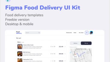 Figma Delivery UI Templates