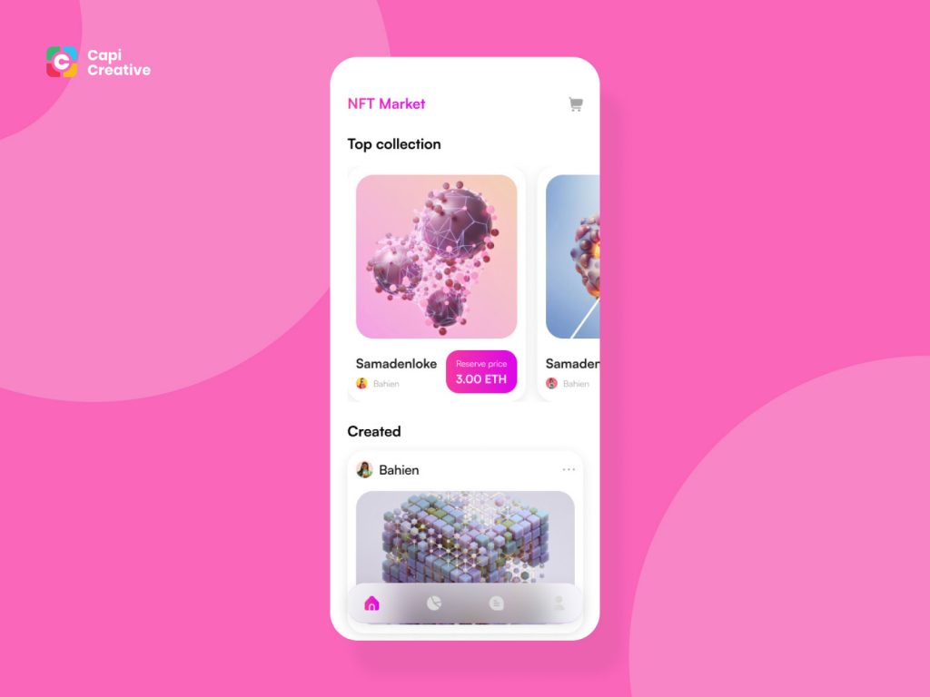 Figma NFT Marketplace UI App Template