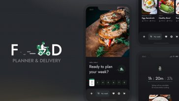 Food Planner And Delivery App UI