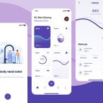 Healthy Lifestyle Figma App Template
