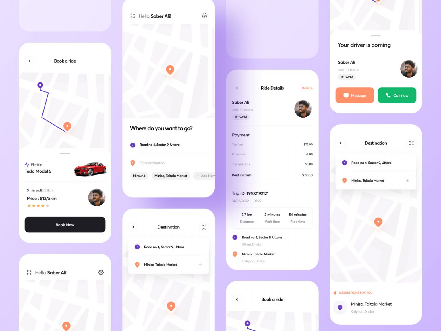 Rental Mobile App Figma Template - Figma Template