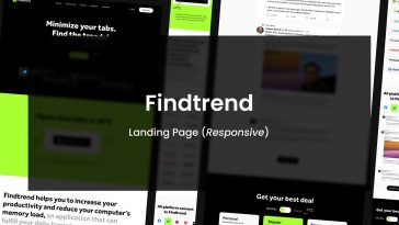 Free Findtrend Landing Page