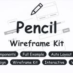 Pencil – Free Figma Wireframe kit