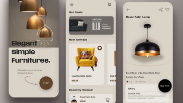 Furniture App Concept For Figma