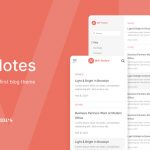 Notes Web App Template For Figma