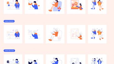 Wakku – Free Figma illustration pack