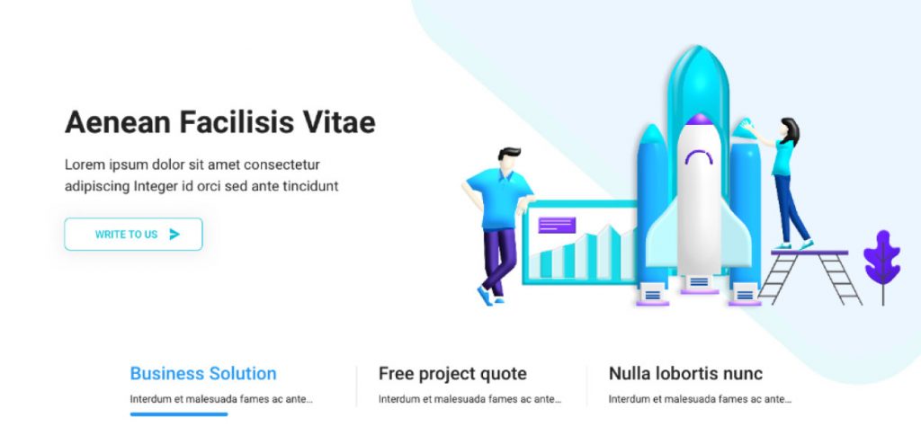 Figma Corporate Landing Page UI Template