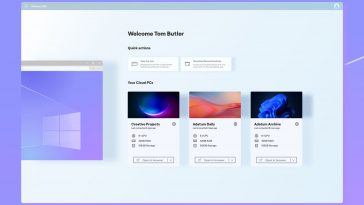Figma Windows 365 Dashboard