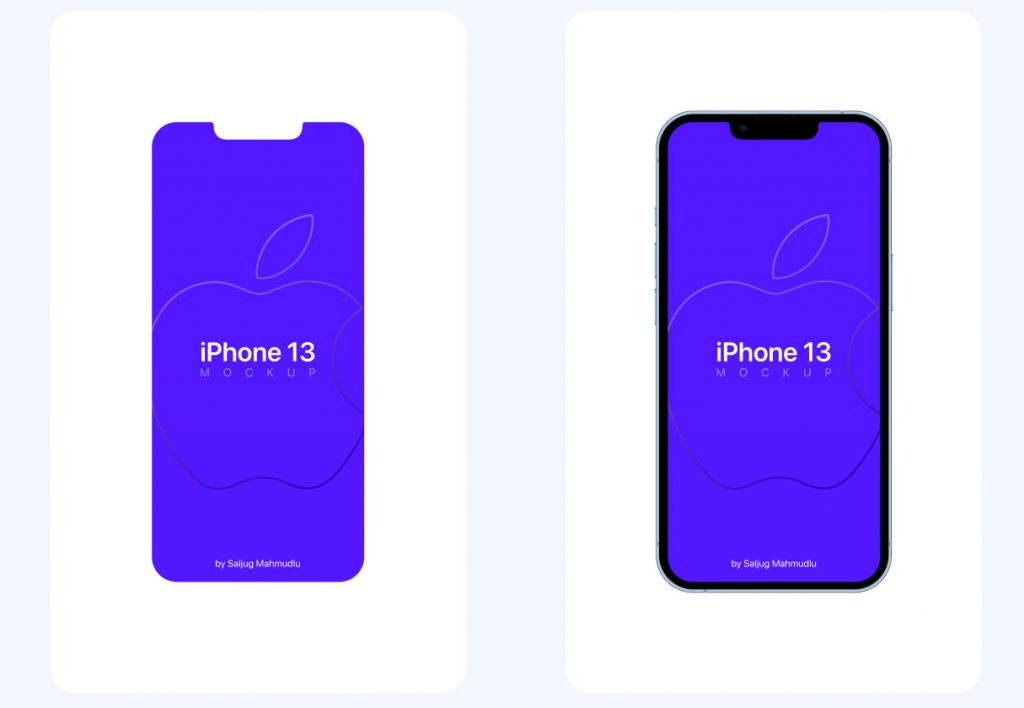 Free iPhone 13 Mockup Figma