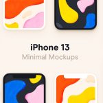 iPhone 13 Minimal Figma Mockups