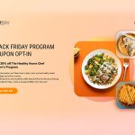 Food Coupon Website Landing Page Template Figma