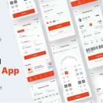 Free Flight Booking Figma Mobile UI Kit
