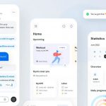 Gym Chatbot Mobile Figma Template
