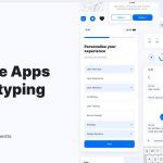 Mobile Figma wireframe UI kit