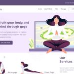 Yoga Day Figma Website Landing Page Template
