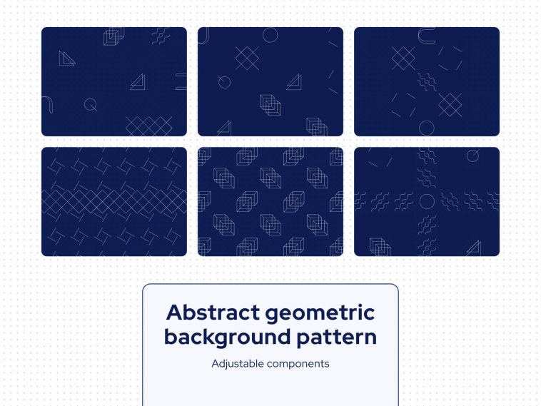 Abstract Geometric Background Patterns