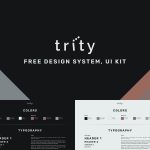 Figma Design System UI Kit – Trity