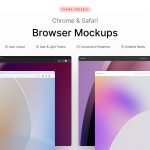 Chrome and Safari Browser Mockups Figma