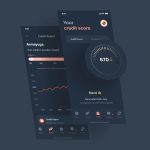 Credit Score App UI Design Figma Templates